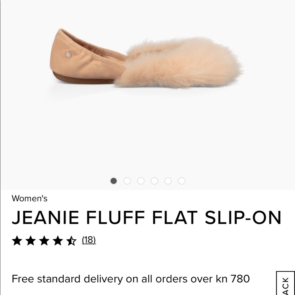 UGG Jeanie fluff flat